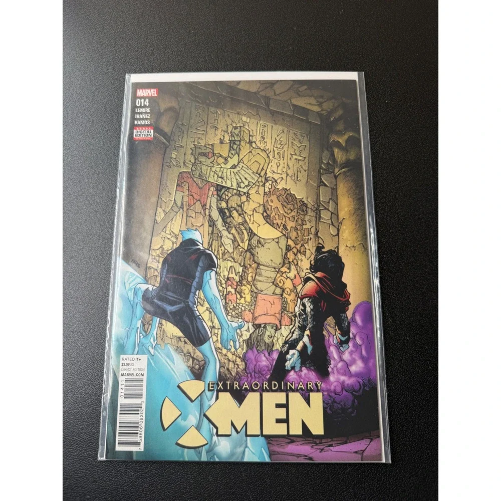 Extraordinary X-Men 14 Marvel Comics 2016 Jeff Lemire Victor Ibanez Iceman Cover